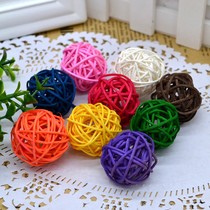 Shooting props color rattan ball 1 set of 9 colors 9 childrens clothing photography props photo props shooting props display