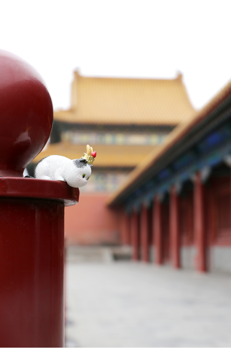 【故宫淘宝】大明系列-萌萌迷你猫小摆件