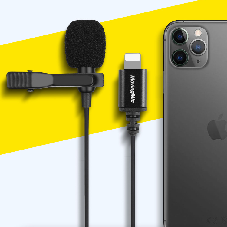 传声者rl3适用于苹果iphone手机收音麦克风直播吃播录音领夹话筒