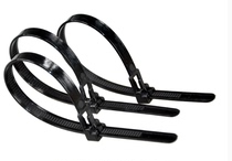 Loosable live buckle nylon cable tie 8 * 400mm Reuse harness fixing buckle 100 tie large satin