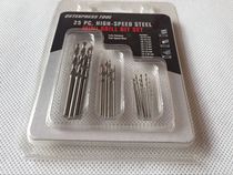 Miniature straight shank twist drill small drill pearl punching machine small drill 0 5-3 5-3 0mm 0mm straight drill 25PC suit