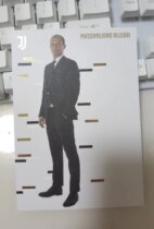 Allegri Italian Uncle Juventus 21 22 season official white card