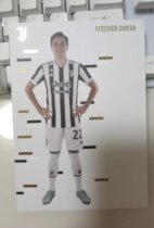 Chiesa Italy Juventus 21 22 season official white card