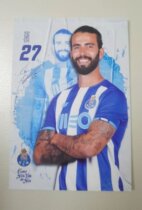 Sergio Oliveira Portugal Porto 21 22 Official White Card for the season
