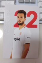 Vasquez Argentina Sevilla 19 19 Official White Card for the season