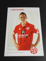 Bungt Germanys Mainz official pro-pen signing card