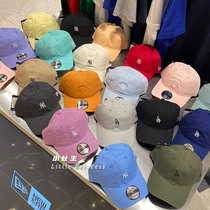 Little Princess Korea direct mail newera New Yihua baseball cap soft-top small label candy NY duck tongue hat leisure