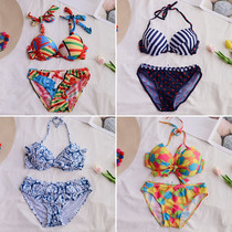 Clearance sale couple hot spring swimsuit seaside beach vacation new steel bracket size chest bikini beach pants