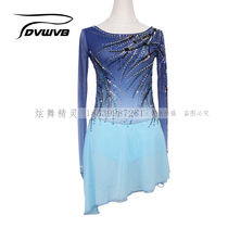 Dazzling genie customized figure skating clothing figure skating performance Childrens adult female dress a802