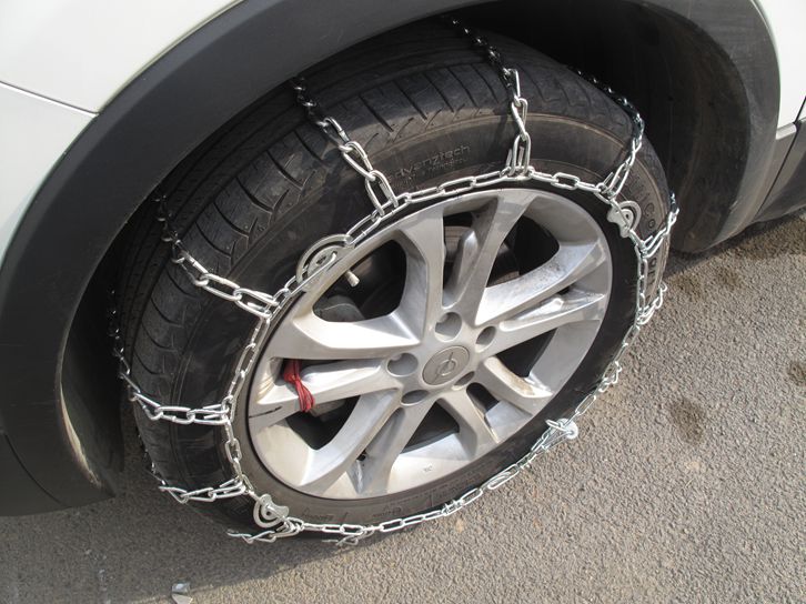 汽车小车防滑链 雪地铁链 钛合金防滑链 越野轿车轮胎防滑链条