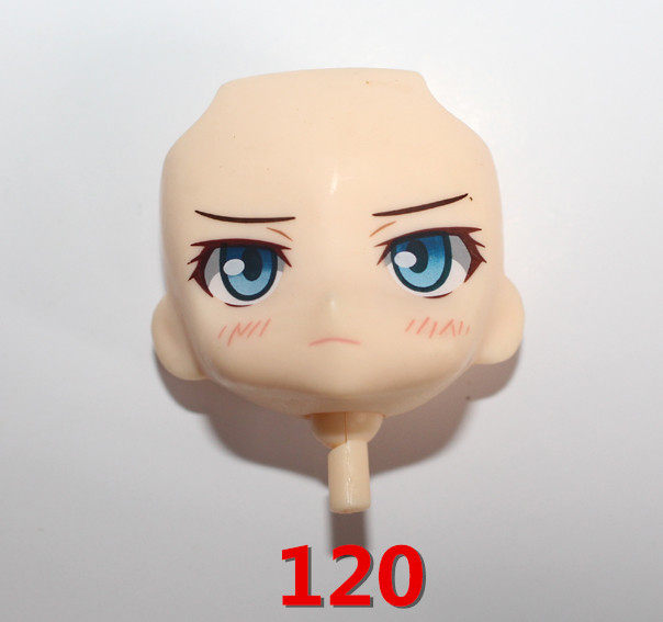 正版散货 q版配件模改超轻粘土配件 翻模脸 大粘土表情脸 面