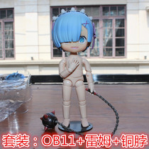 Japanese version of OB11 body doll GSC REM head Emilia FATE body with clay human neck