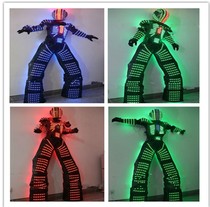 Professional custom-made all kinds of performance luminous costumes luminous props programming LED costumes