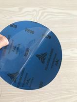 Imported alumina sandpaper Phi 2 3 0 m m with back gum gold phase sandpaper dry and water resistant round polished sandpaper