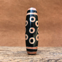 Tibetan Tibetan Chuanzhu thirteen Eye beads natural genuine products to pure agate jade medullary pulp Oil moisturizing and clear