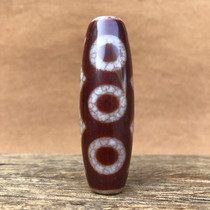 Tibetan Tianzhu Tibetan five-eyed Tianzhu genuine to pure agate chalcedony package pulp oil run weathering clear