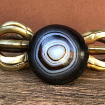 Natural Tibetan Tianzhu Tibetan transmission Tibetan area Tibetan area reflux Tianzhu to pure Tianzhu Sheeps eye plate beads coated with pulp and oil