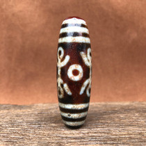 Tibet Tantric celestial beads Tibetan Vajra celestial beads cinnabar crab simple weathering