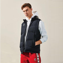 kelme kalme sports down vest male adult autumn and winter new training vest warm waistcoat 3891415