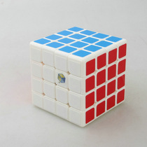 (Zisheng Blue Kirin Four-order Cube White) 4X4 60mm 4-order White Bottom Cube to send transparent box