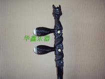Banhu pole Black sandalwood faucet Yu Opera Banhu pole Mid-tone Rosewood Pole Ruyi Head Banhu Pole Yu Opera Banhu pole