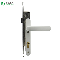 Broken Bridge aluminum swing door multi-point door lock 8535 lock body double-sided hand lock 9235 aluminum alloy transmission door lock key