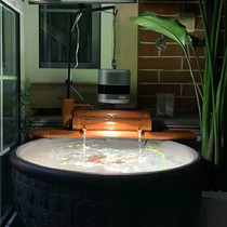 Store owner pushes net red LED water grass tube chandelier aquarium grass fish tank lamp hanging special storage floor lamp bracket