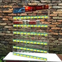 Acrylic oblique cigarette rack supermarket convenience store chewing gum condom chocolate display cabinet pharmacy shelf customization