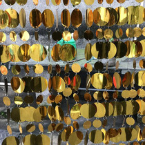 Golden 5 3 balloon pendant decoration birthday party wedding wedding room layout creative romantic laser sequin rain