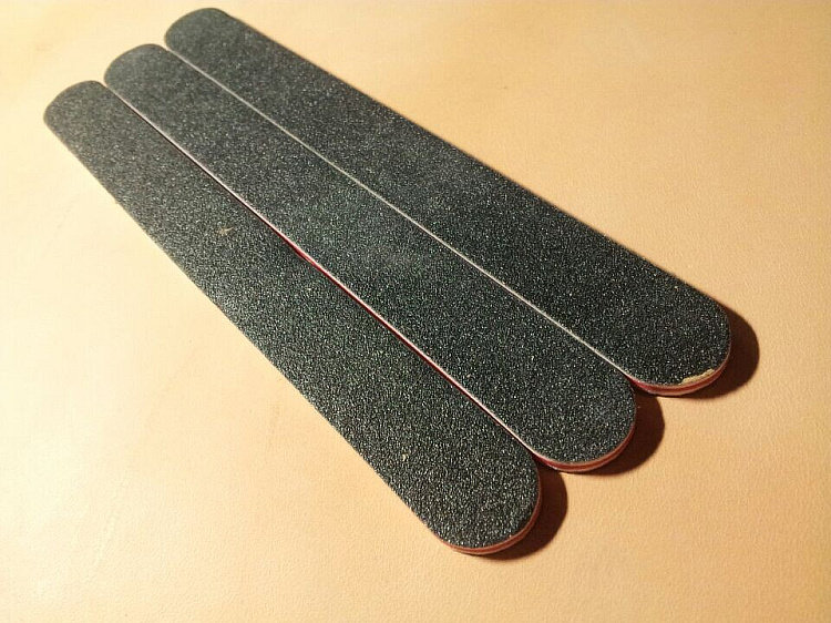 diy手工皮革工具 打磨条 皮艺皮具打磨边油 cmc 研磨条砂纸板砂条