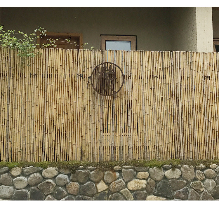 竹篱笆屏风围墙围栏庭院阳台花园栅栏防腐防蛀田园竹 竹栅栏