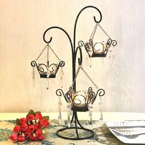 Nordic Style Iron Art Ins Wax Candlesticks Romantic Creative Home Pendulum candlelight dinner Christmas Wedding West dining 520