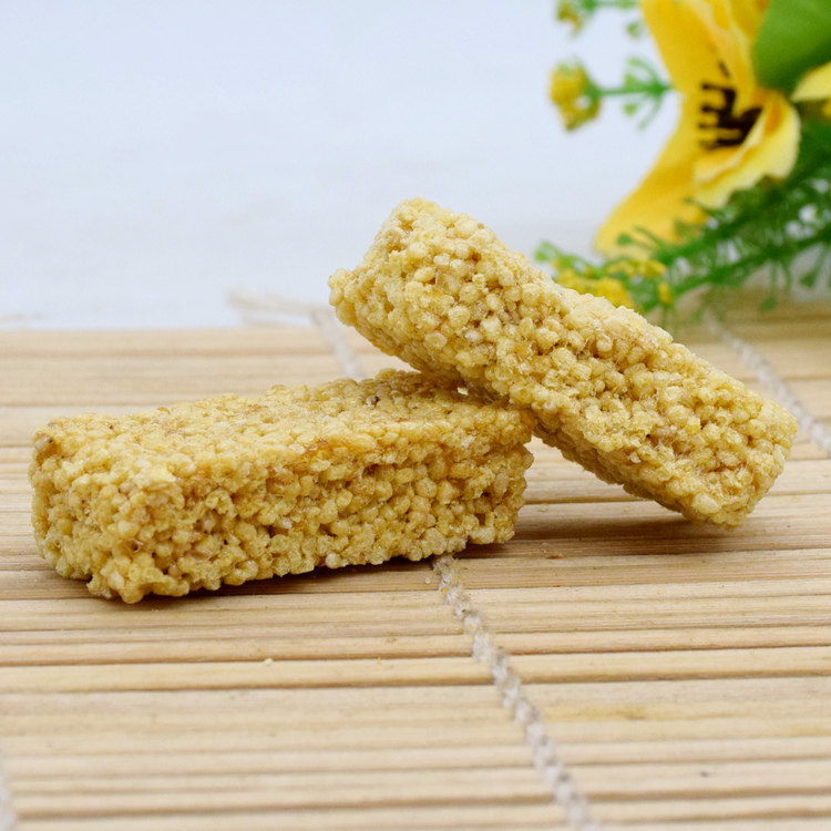 北京风味手工麻糖180克芝麻味脆状元香酥米花片特产怀旧休闲零食