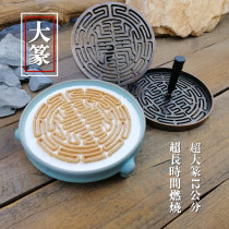 Xiangzhuan Xiangdao supplies and utensils Incense Road 12cm agarwood sandalwood 2 hours fragrant seal home Buddha incense