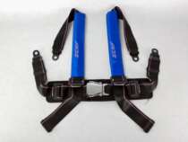 Kart seat belt * double shoulder type * four-point retractable seat belt safety belt * metal buckle * Zhicheng * ZCK