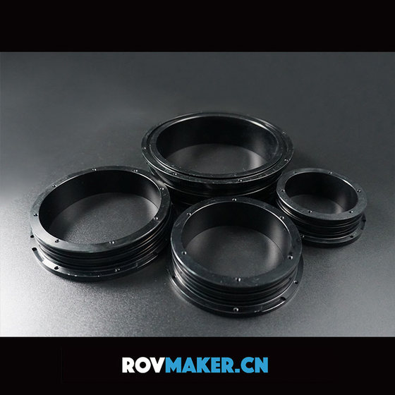 밀봉 된 객실 플랜지 수성 플랜지 아크릴 튜브 플랜지 Rov 수중 로봇 밀봉 된 객실 플랜지 수성 플랜지 아크릴 튜브 플랜지 Rov 수중 로봇