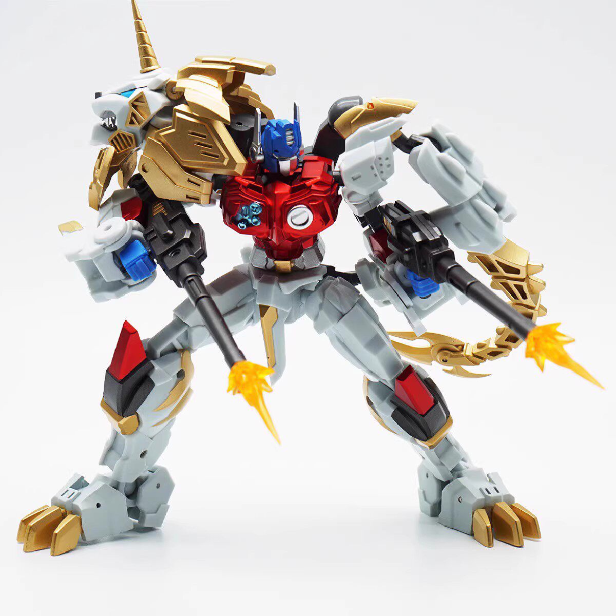 03白狮擎天op柱合金可动狮王指挥官变形玩具模型-淘宝网