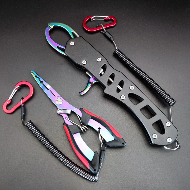 Aluminum Alloy FISH-WARE COLOR TITANIUM ROAD SUBPLIERS SUIT STAINLESS STEEL MULTIFUNCTION SMALL EAGLE MOUTH FISHING SCISSORS CONTROL FISH PLIERS-Taobao