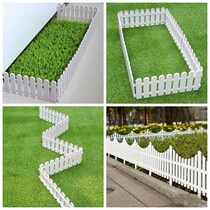 Small Plastic Plastic Walled Farmhouse Doorway Decorated Fence Fake Grass Bar Grid Interior Decoration Blocking Fence Bale Block