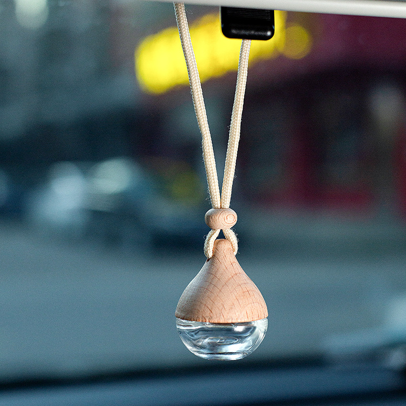 Car Perfume Water Bottle Drop Perfume Bottle Pendant On-board Pendant Car Hanging in the car Aroma High-end Incense Smoked Empty Bottle-Taobao