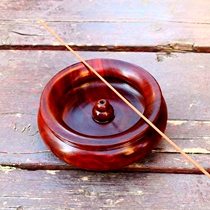 Indian small leaf red sandalwood wood incense insert seat home incense incinerator agarwood sandalwood incense sandalwood stove indoor Zen ornaments