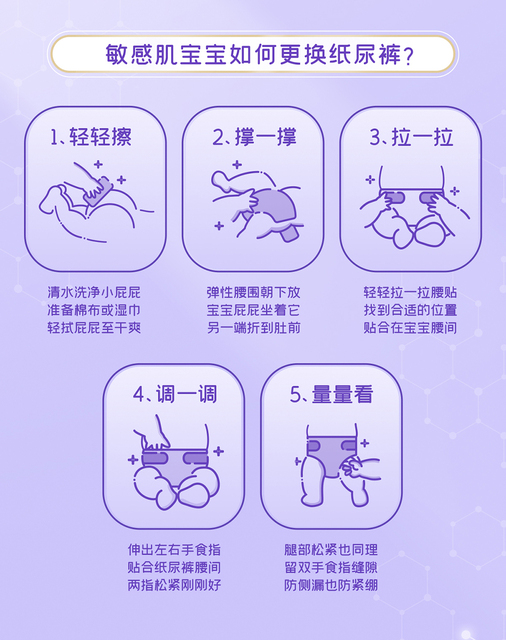 新生婴儿舒比奇维e敏感肌纸尿裤