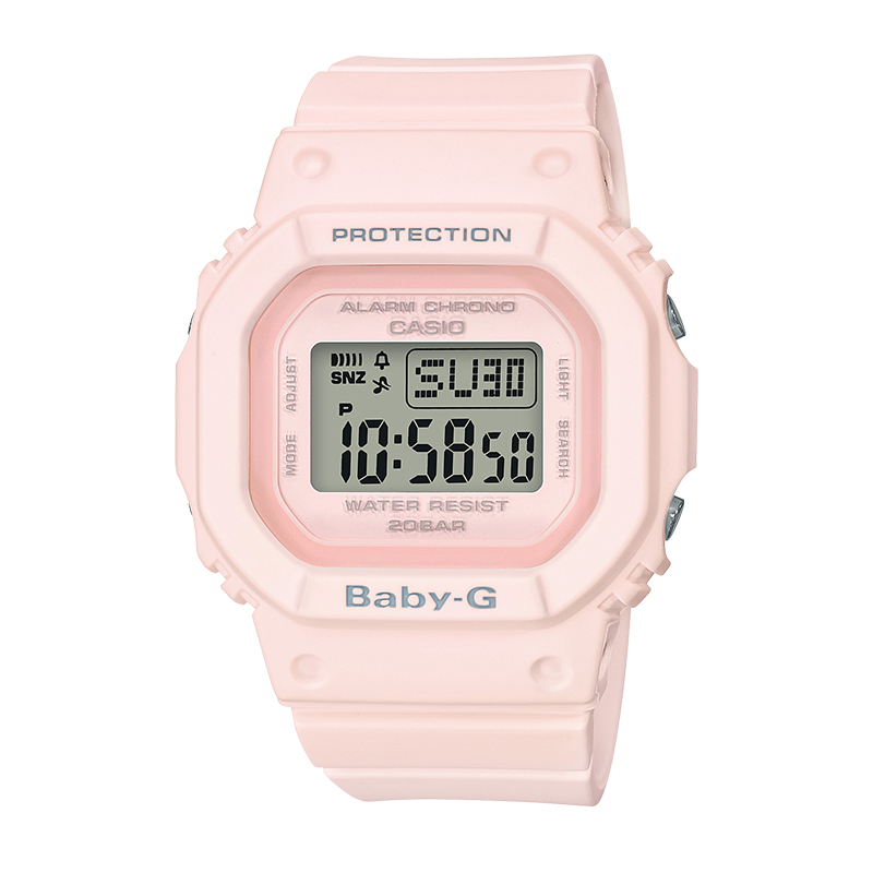 casio watch ladies baby-g cherry blossom student sports quartz electronic watch waterproof genuine bgd-560