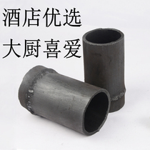 Cup type bamboo charcoal tube carbon Hotel special food bamboo tube carbon heterosexual breeding tank High temperature bamboo charcoal bucket Aquarium cooking charcoal