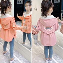 Girls' autumn coat 2022 new Korean style children's spring and autumn tops jacket for little girls