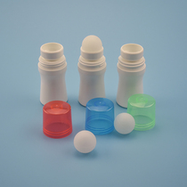 40ml White Ball Bearing Bottle Cosmetics Pure Dew water Lotion Essential medicinal liquor Disposable Walking beads Sub-trial Bottling