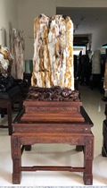 Boutique Myanmar tree jade rough stone Large ornaments Large strange stone wood fossil Silicified wood Hall town house patron stone