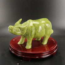Natural Jade jade buffalo ornaments living room wine cabinet ornaments crafts home decorations gifts gifts