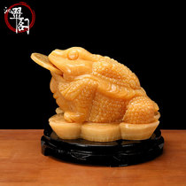 Zhaocai Jinbao Jinyu Golden Toad Ornaments Three-legged Golden Toad Home Decoration Opening Gifts