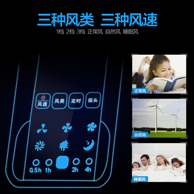 midea electric fan wall fan wall hanging household wall hanging wall shaking head industrial remote control restaurant large wind fan
